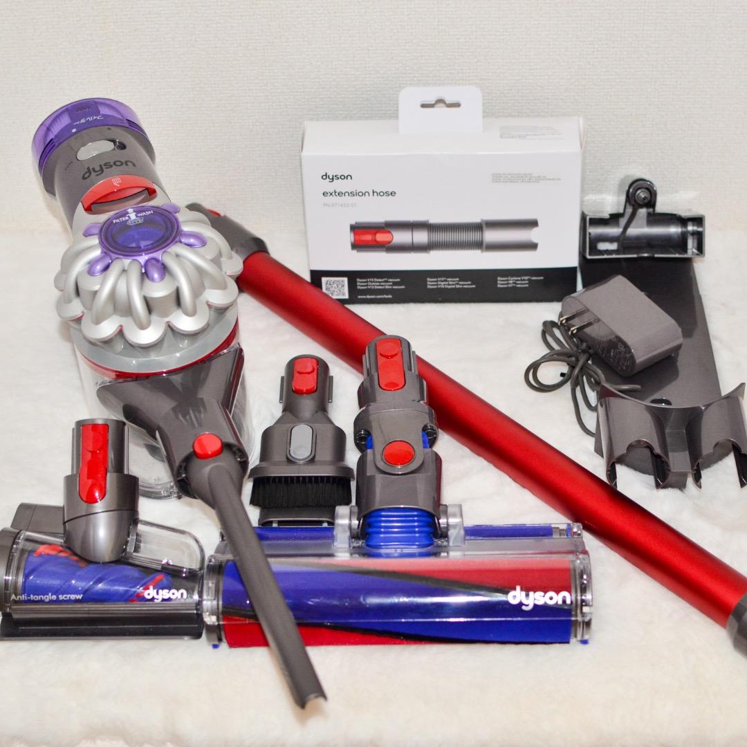 ★コトリ★【美品】DysonダイソンV8 Origin SV25 RD