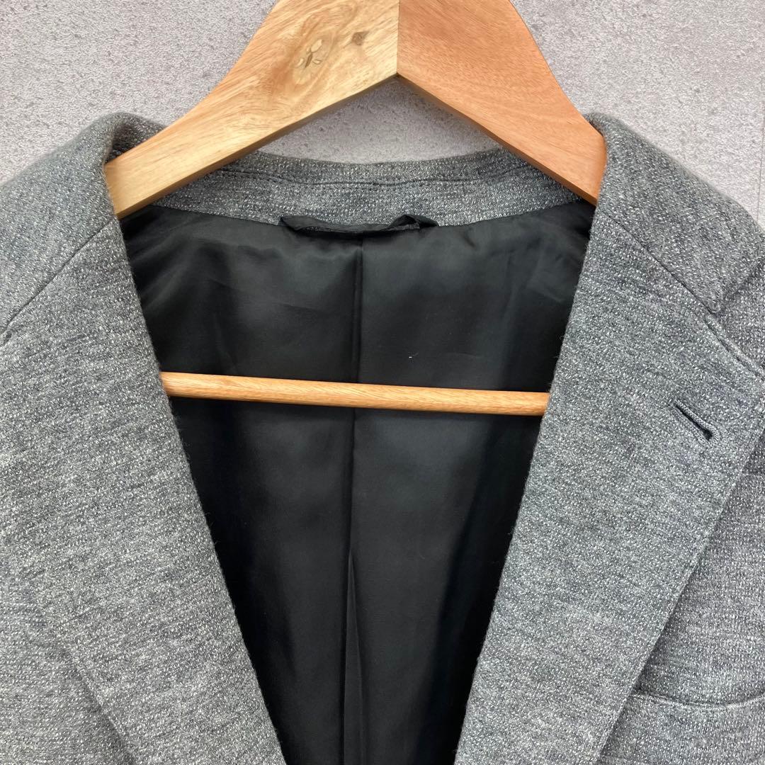 DESCENTE デサント ウールスーツ 上下セットアップ テーラード A6 灰