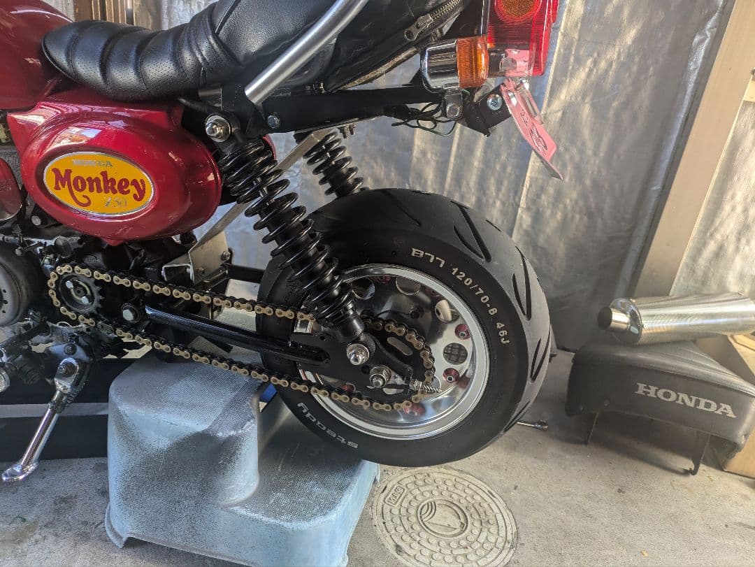 モンキー５０Jリヤ周りセット