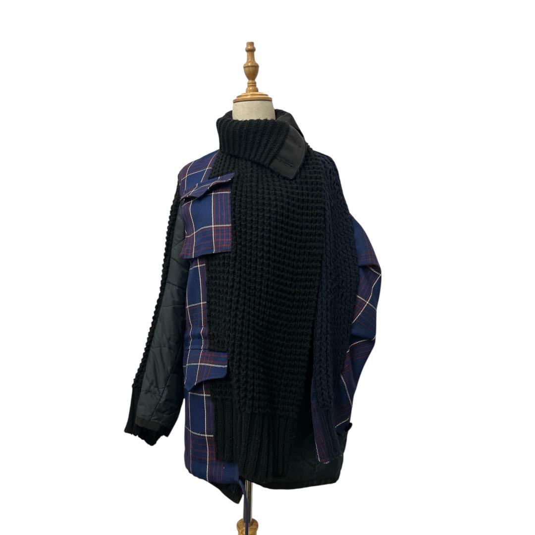 sacai サカイ 18AW18-04156 ウール ジャケット 【値下げ不可】