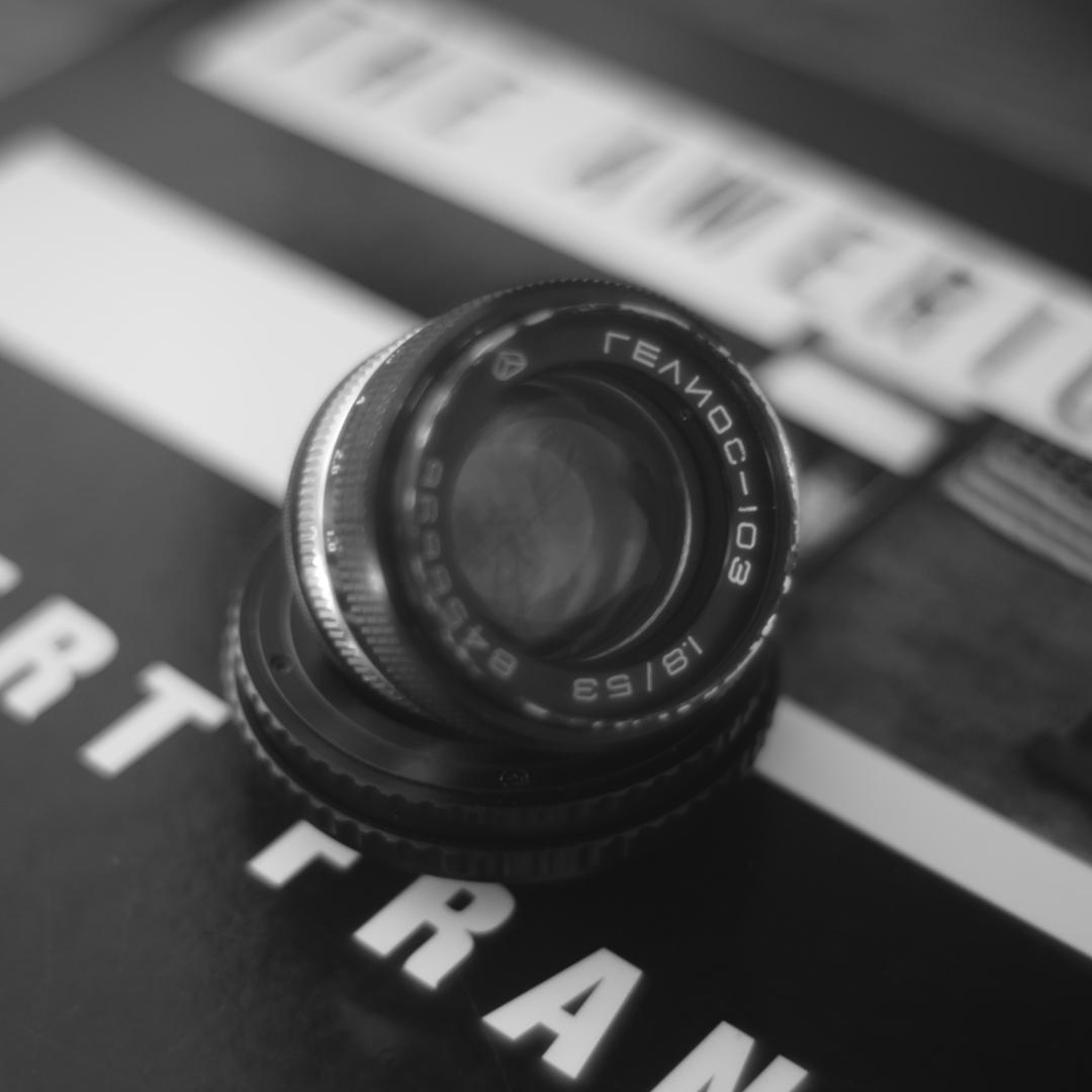 HELIOS-103 53mm F1.8 キエフ M42マウント改造レンズ