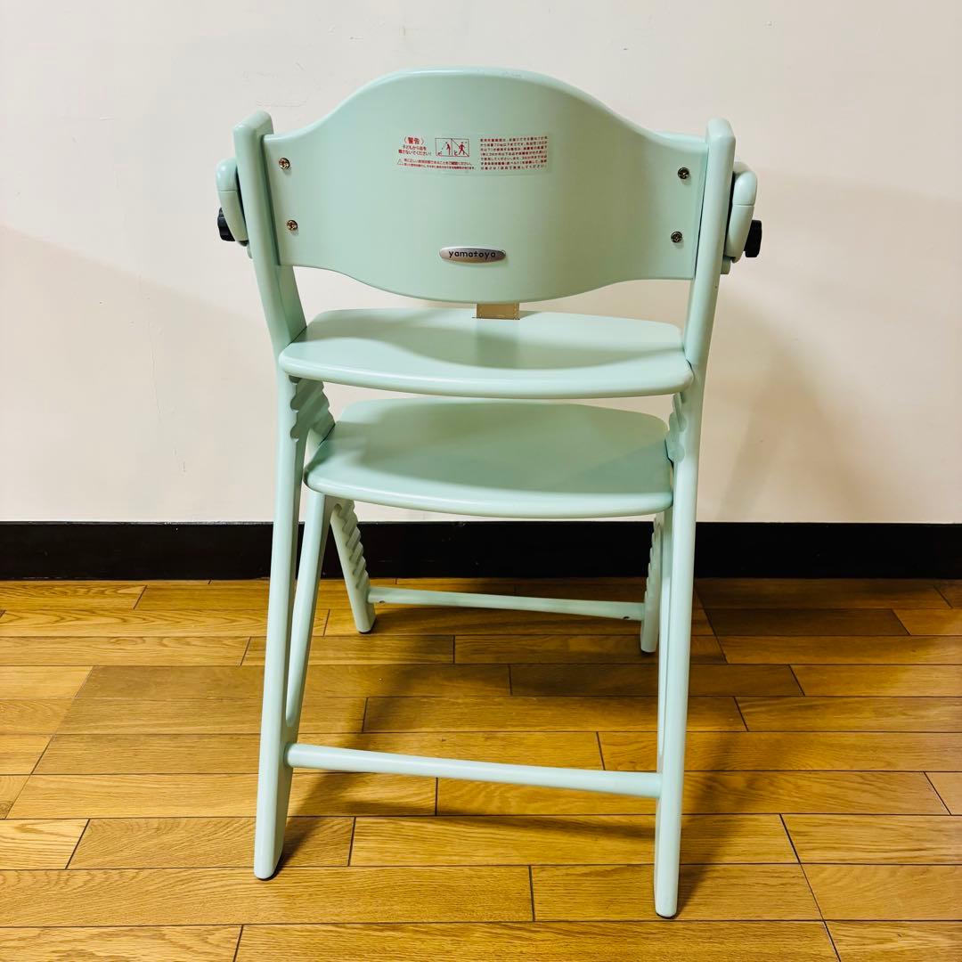 【美品】大和屋 yamatoya アッフルチェア ハーブグリーン 説明書付き