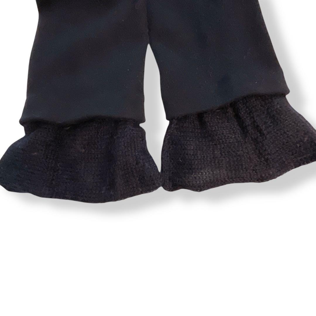 YUKI TORII ロングコート　ベルト　キッドモヘヤ　フォックス　濃紺　M