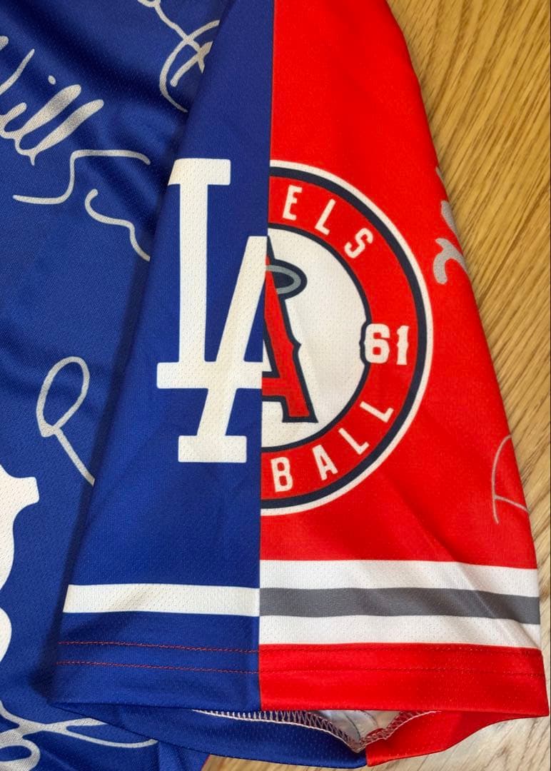 値下⭐️2025最新Ver⭐️大谷翔平 ドジャース　エンゼルス選手サインユニフォーム
