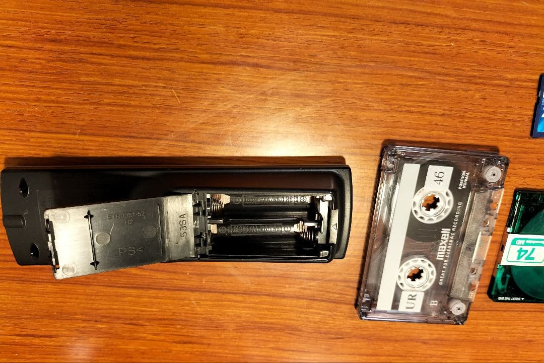 panasonicミニコンポSA-PM710MD リモコン取扱い説明書付き