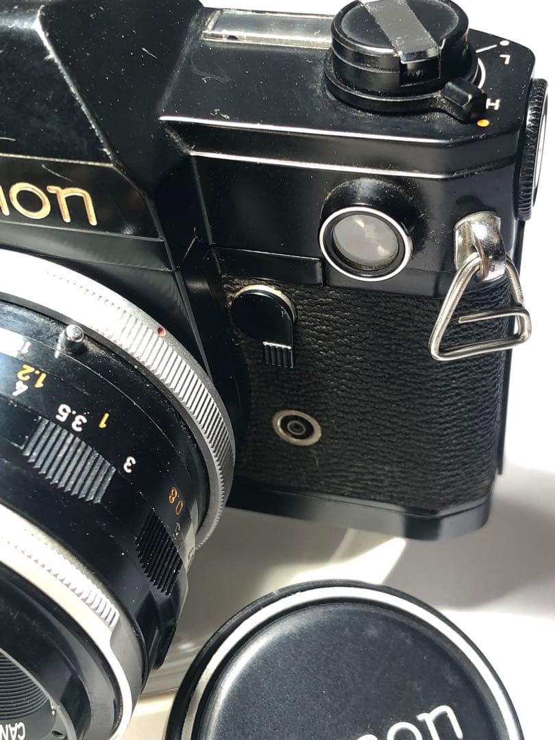 ② 希少な黒色のFX Canon FX black フィルムカメラ