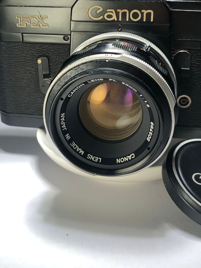 ② 希少な黒色のFX Canon FX black フィルムカメラ