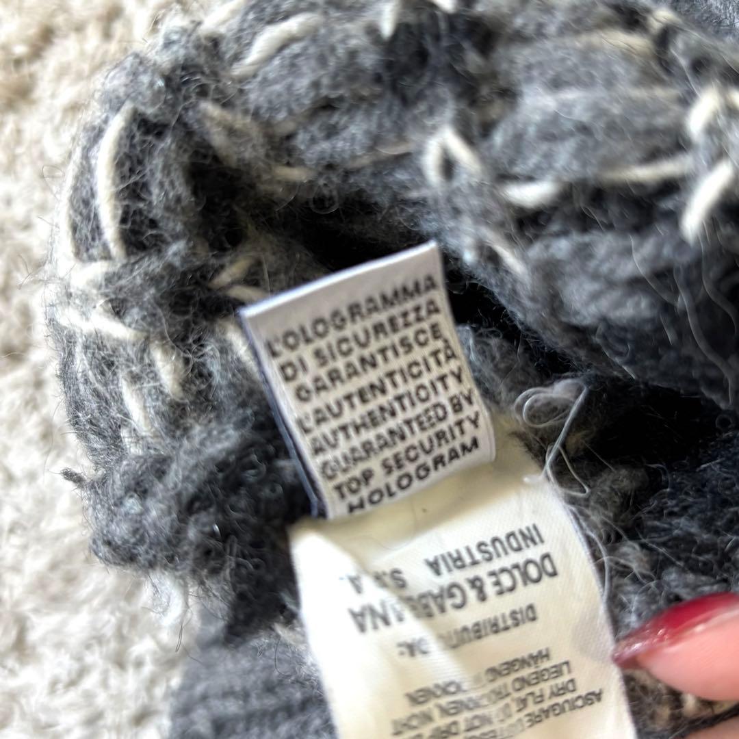 【美品✨】ドルチェ　ニット　ハイネック　タートルネック　アルパカ　ウール　44