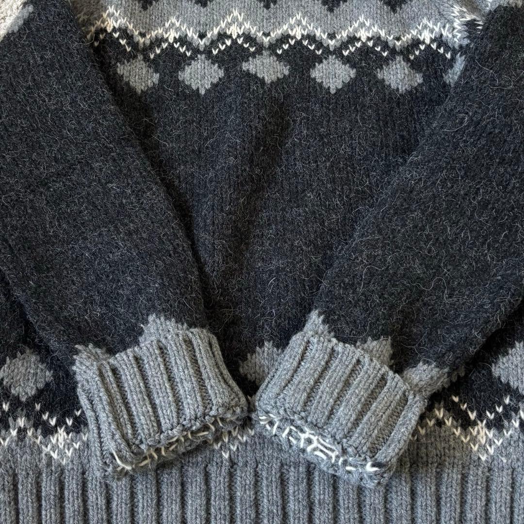 【美品✨】ドルチェ　ニット　ハイネック　タートルネック　アルパカ　ウール　44