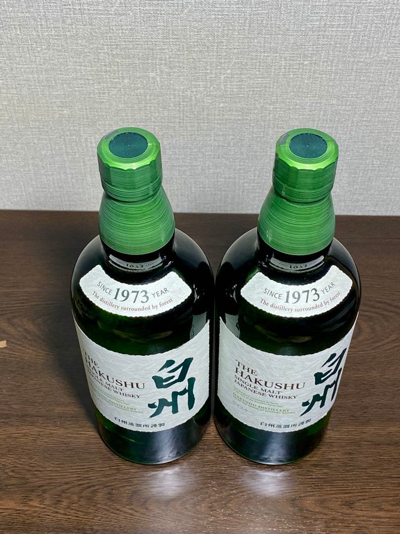 白州 シングルモルトウイスキー 700ml 43% ノンビンテージ　2本