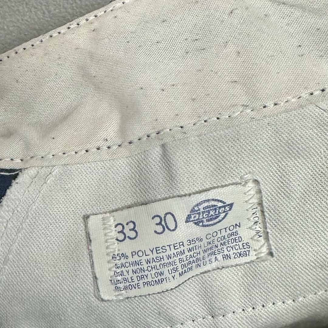 神サイズ 90s Dickies 874 紺 USA製 W33L30 アメカジ