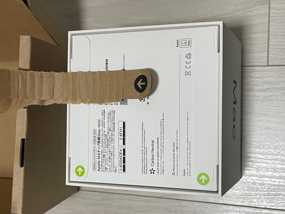 新品未開封 Apple Mac mini M4 16GB/256GB