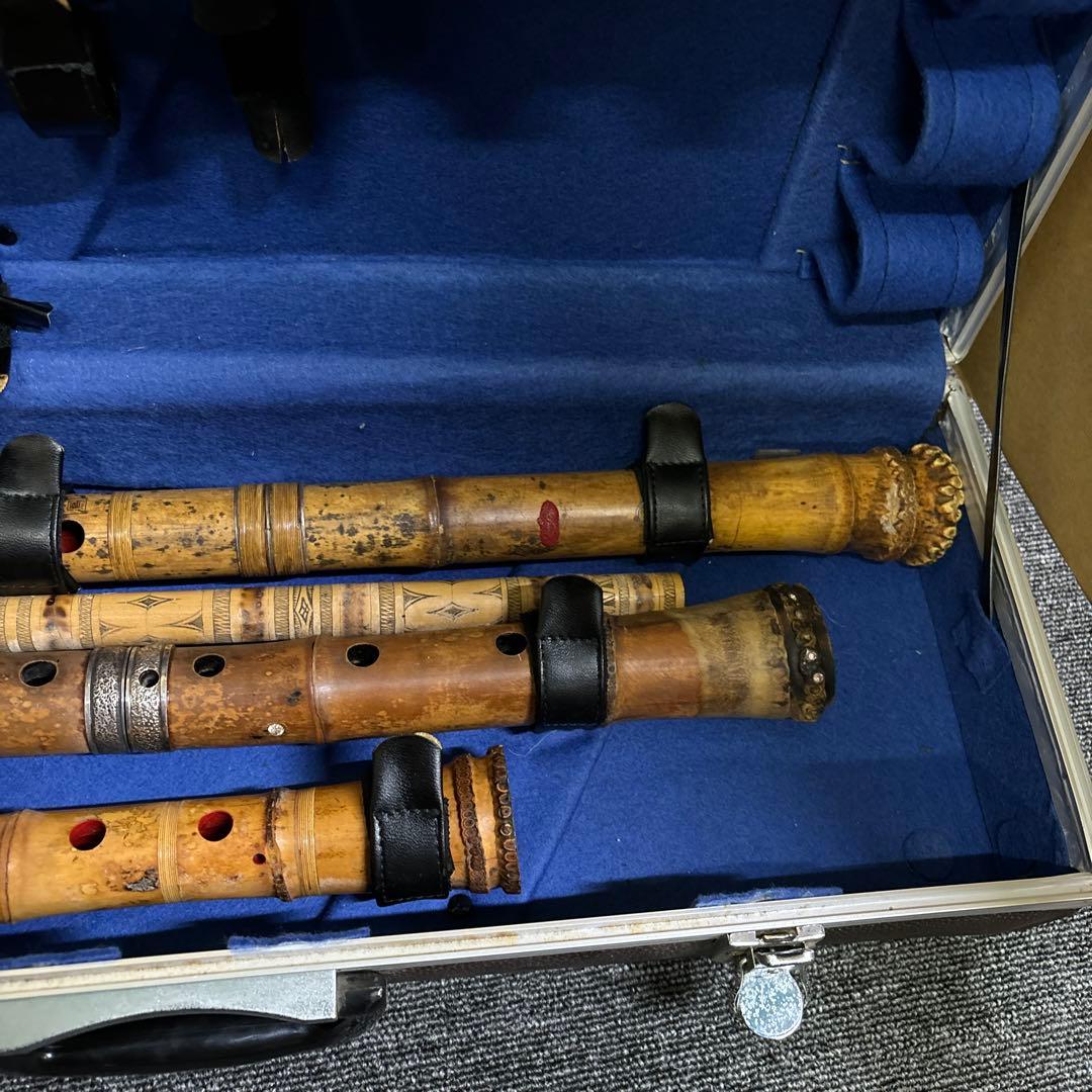 尺八 3本セット ケース付き スリンフルート？付き