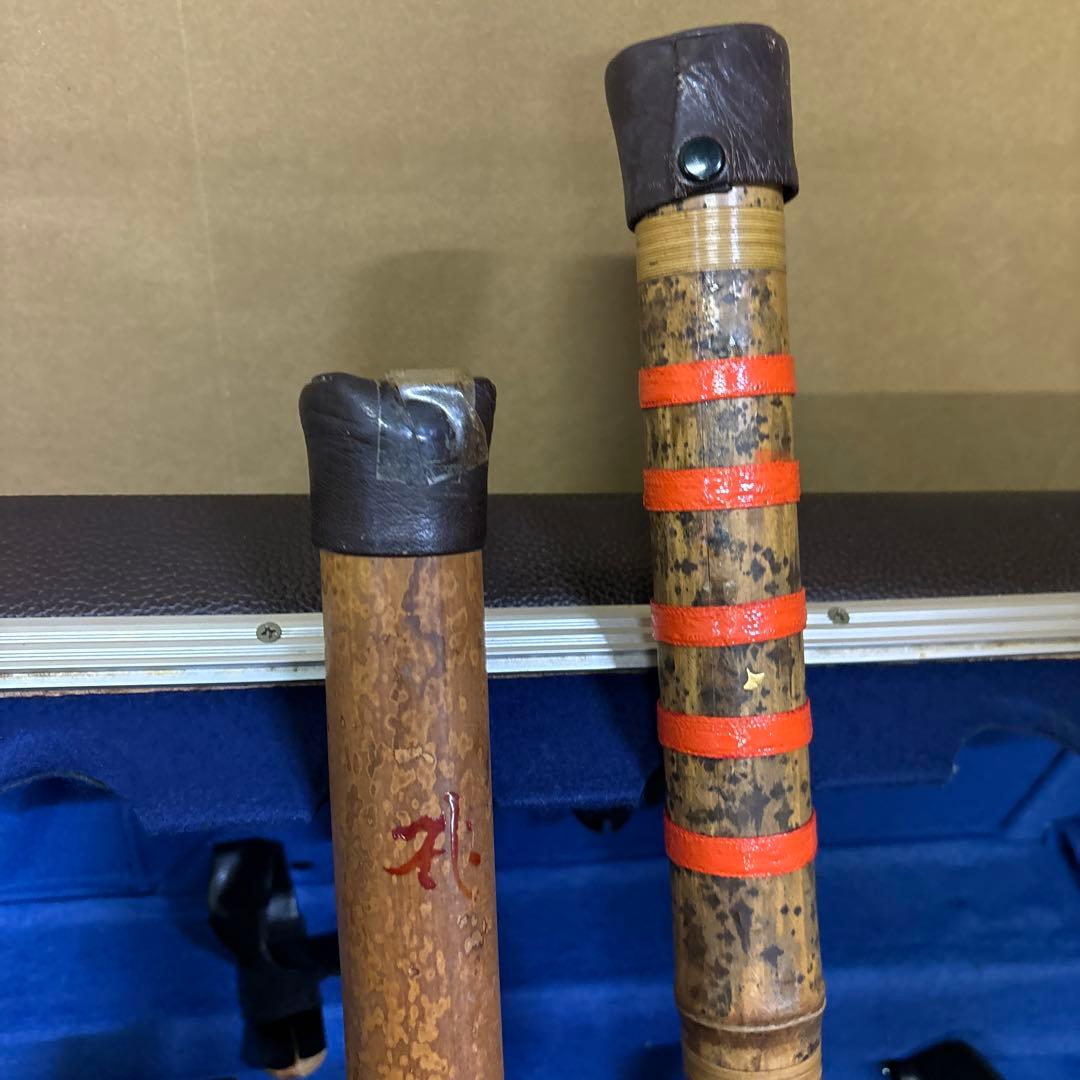 尺八 3本セット ケース付き スリンフルート？付き