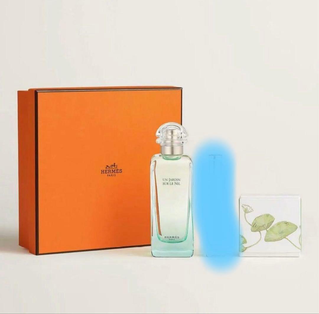 エルメス　HERMES ナイルの庭　香水100ml ソープ　ギフトセット