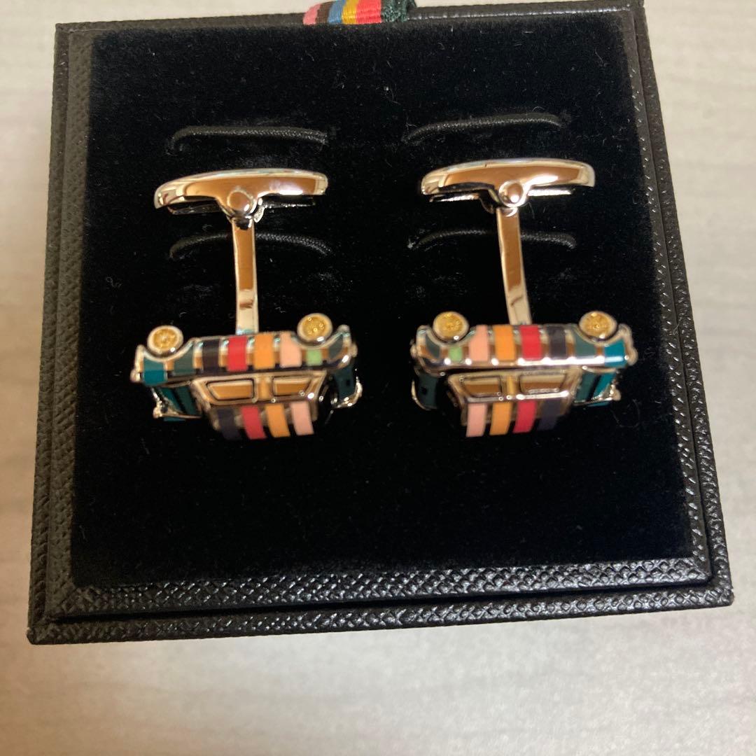 専用Paul Smith Mini カフス ミニクーパー 車 マルチストライプ