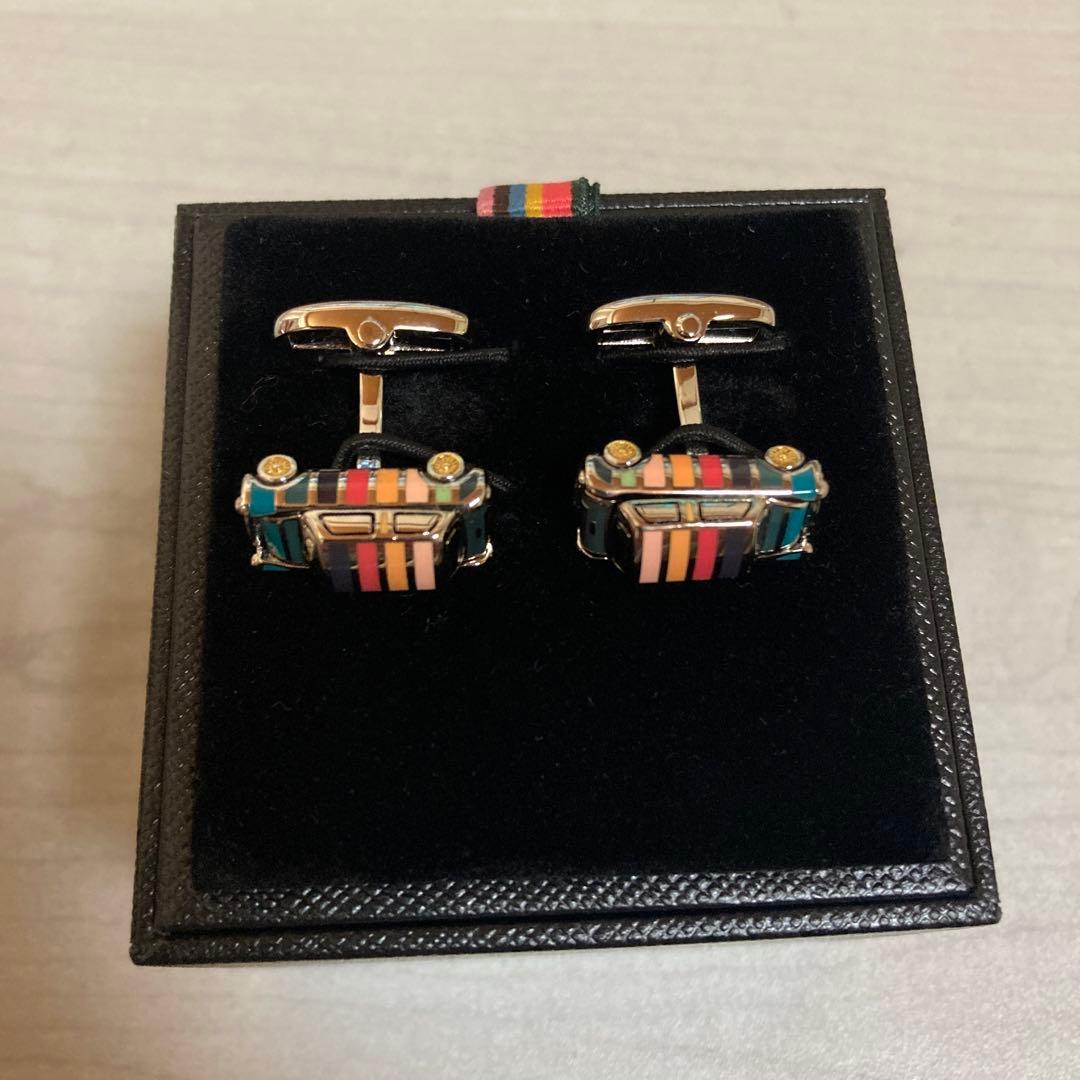 専用Paul Smith Mini カフス ミニクーパー 車 マルチストライプ