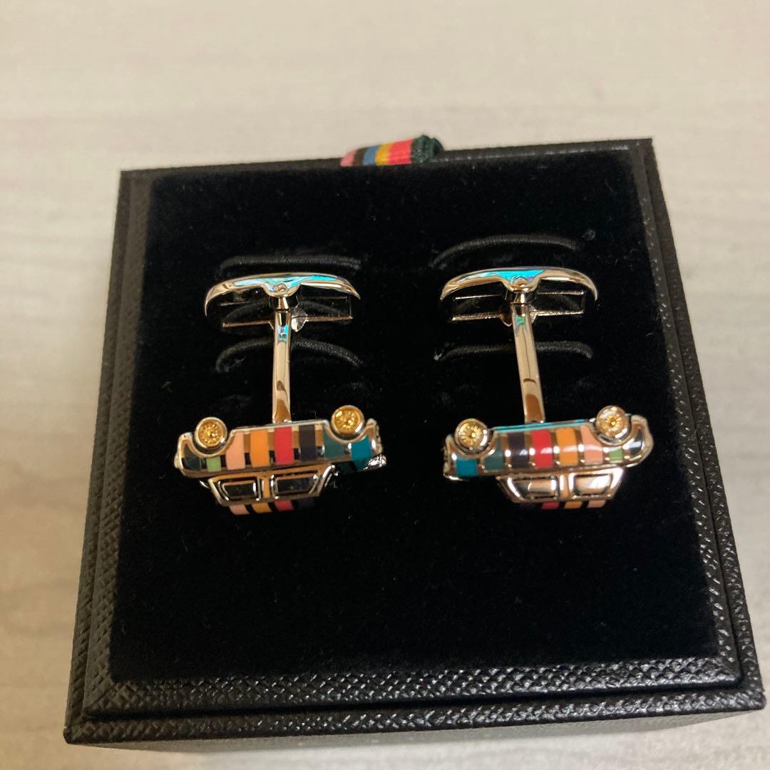 専用Paul Smith Mini カフス ミニクーパー 車 マルチストライプ