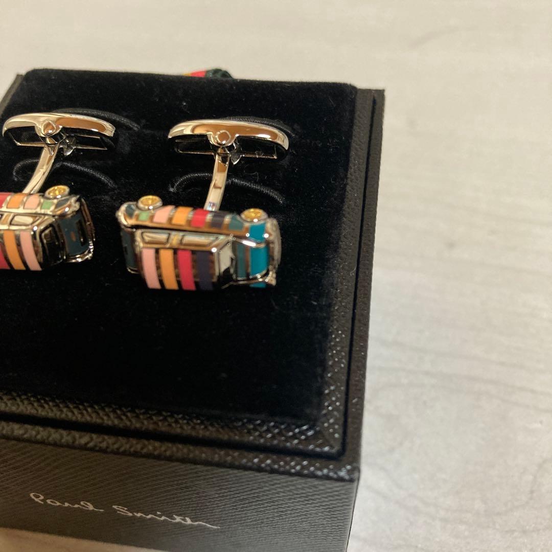 専用Paul Smith Mini カフス ミニクーパー 車 マルチストライプ