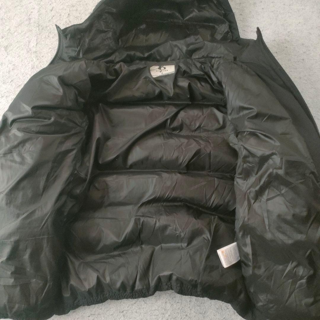 OAKLEY ダウンジャケット ブラック フーデッド テック y2k