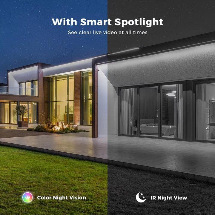 2000万画素 防犯カメラ 10xズーム WiFiカメラ 人物検知 スマホ通知