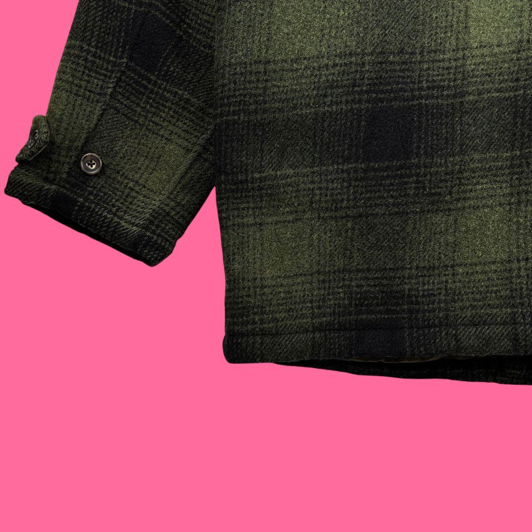 90s〜00s Banana Republic ウール マッキーノコート L