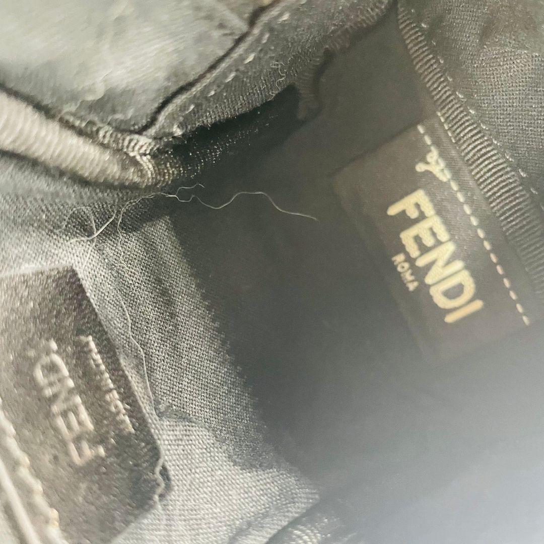 FENDI フェンディ モンスター　バグズ　リュック チャーム レッド レザー