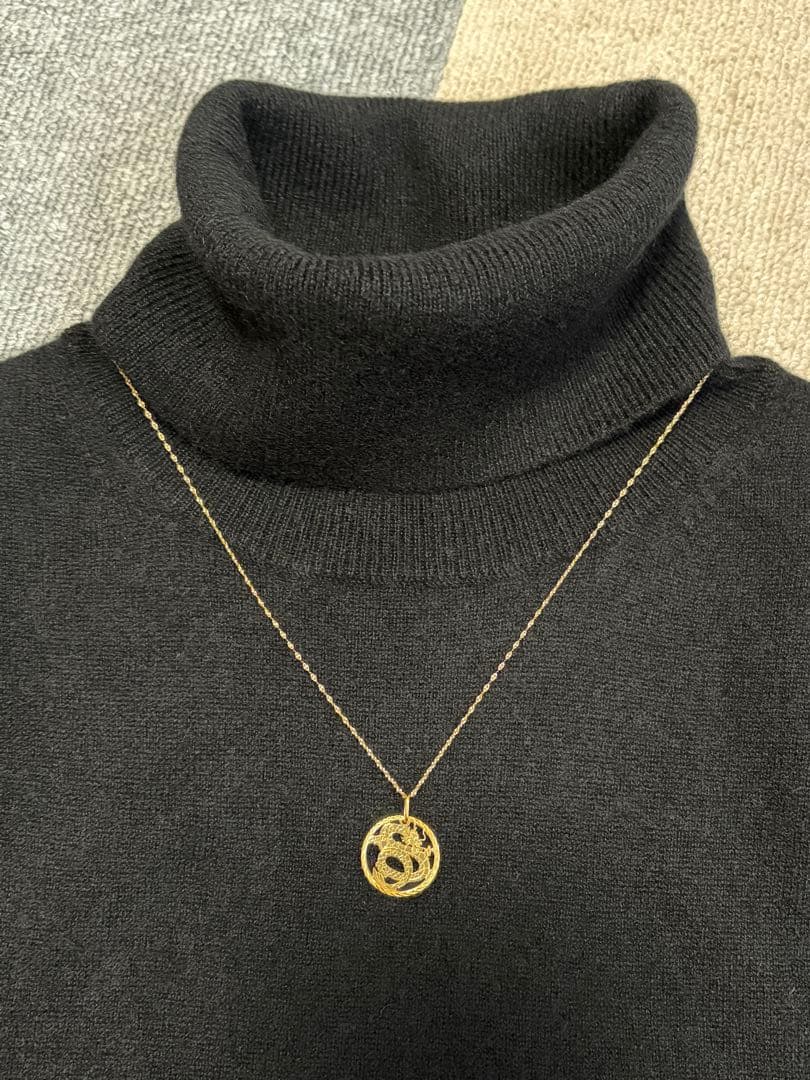 Au999 K24 ドラゴン　ペンダントトップ