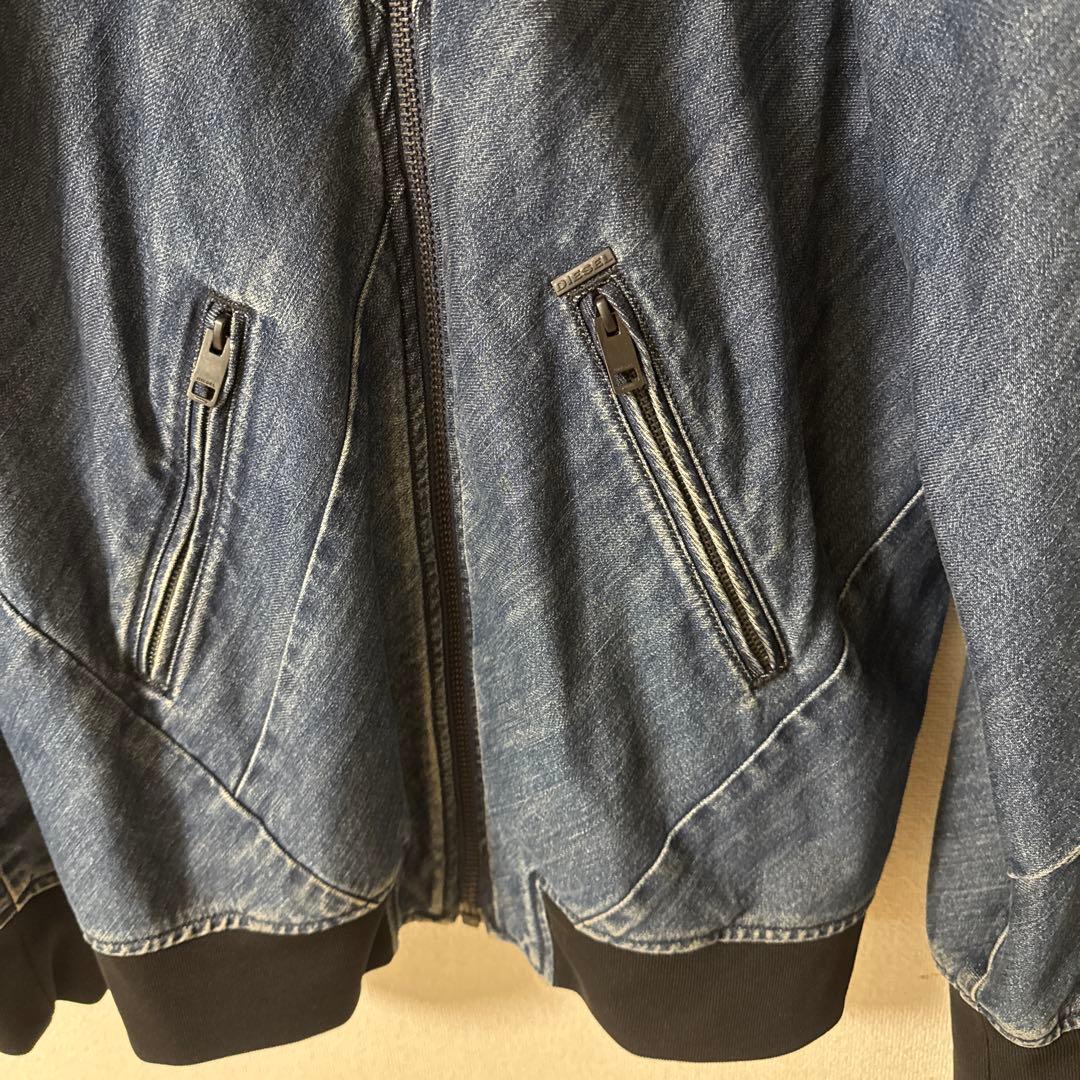 DIESEL デニムジャケット ジップアップ