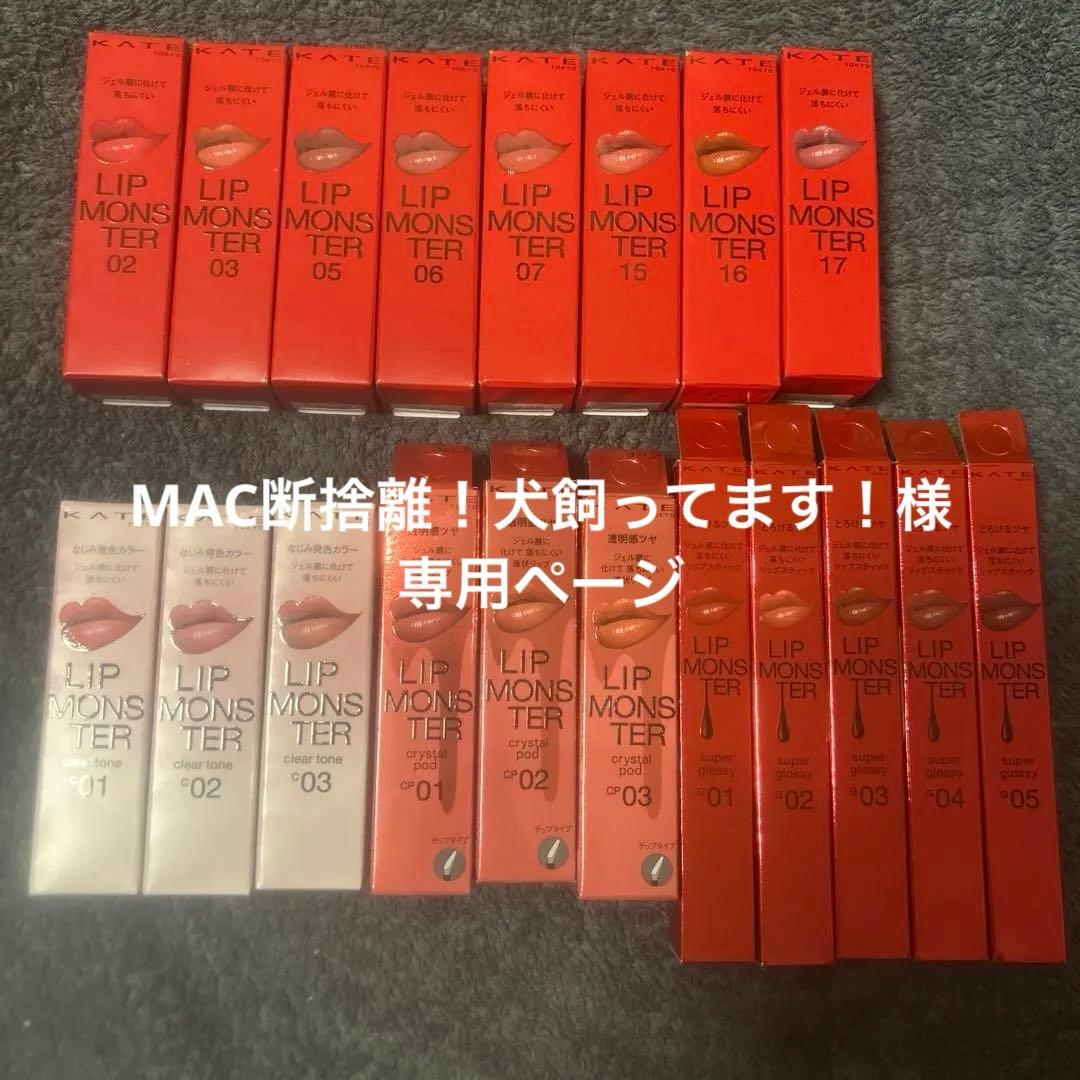 ケイト　リップモンスター　19本セット　まとめ売り
