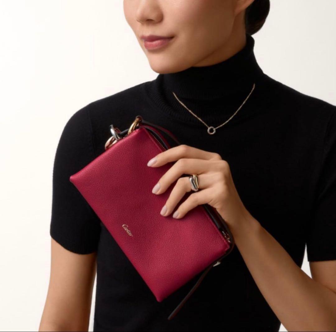 【美品】Cartier TRINITY NECKLACEトリニティ ネックレス