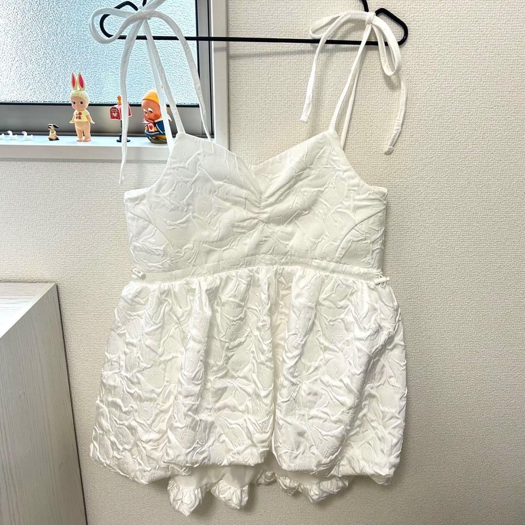 POPPY あさぎーにょ　Whiteチュニック