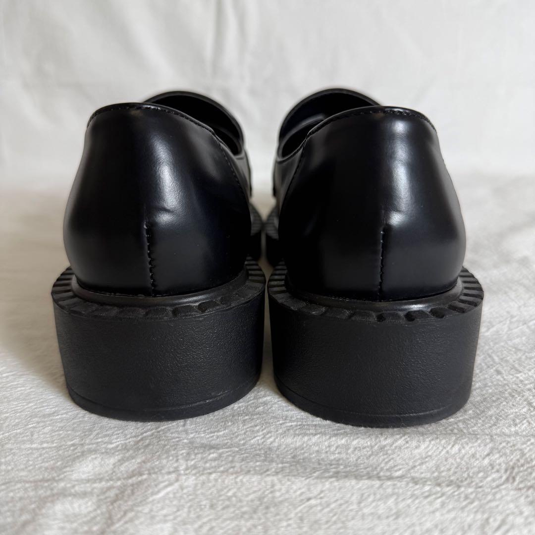 ✨美品✨　DIANA ダイアナ　厚底ローファー　革靴　23.0