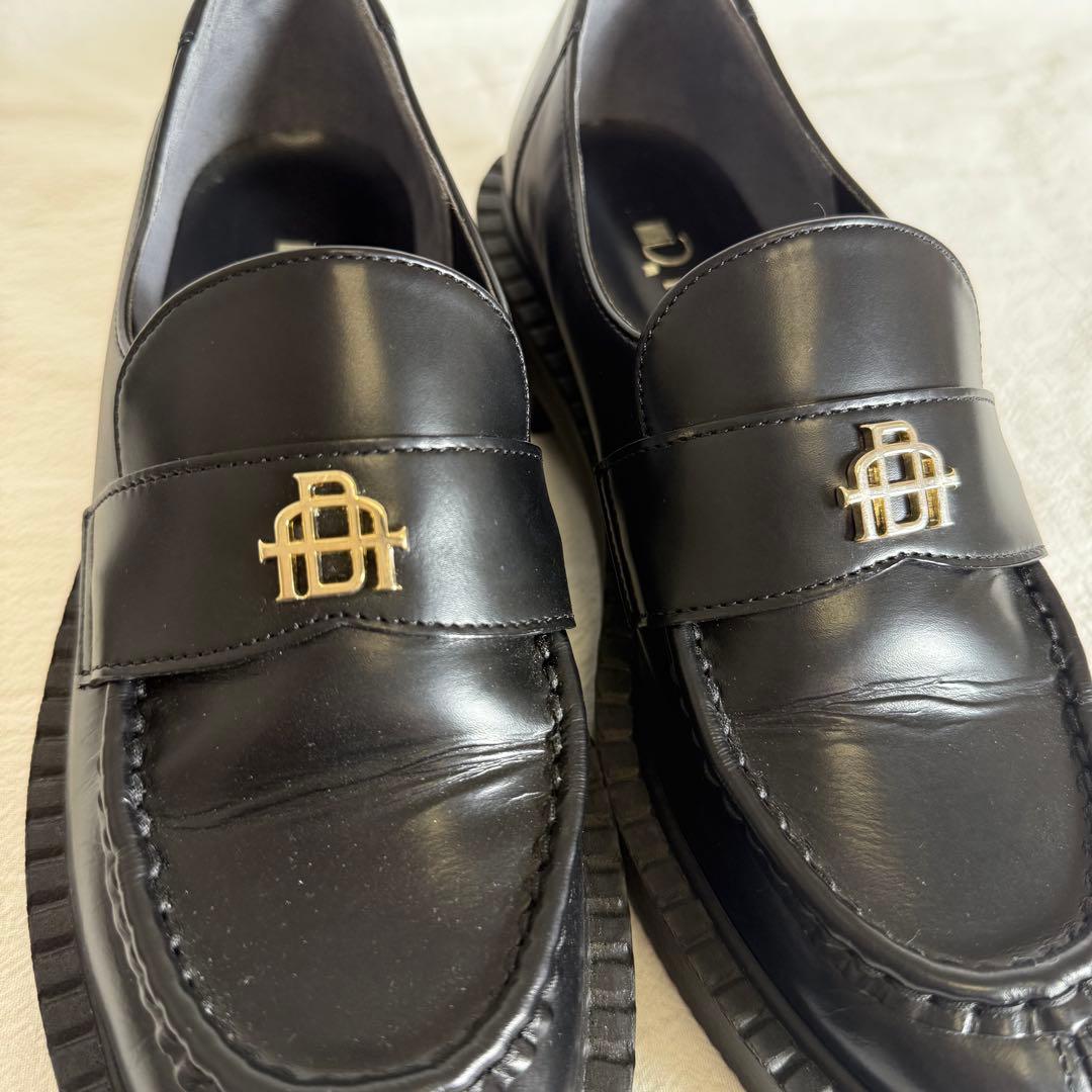 ✨美品✨　DIANA ダイアナ　厚底ローファー　革靴　23.0