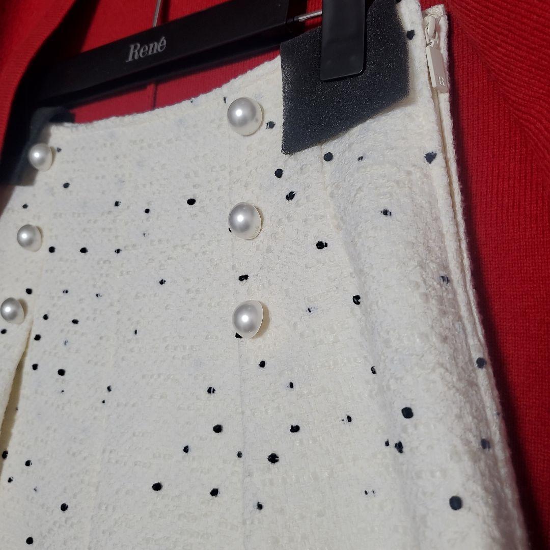 ⭐rene　ルネ　ツイード　キュロット　ショートパンツ