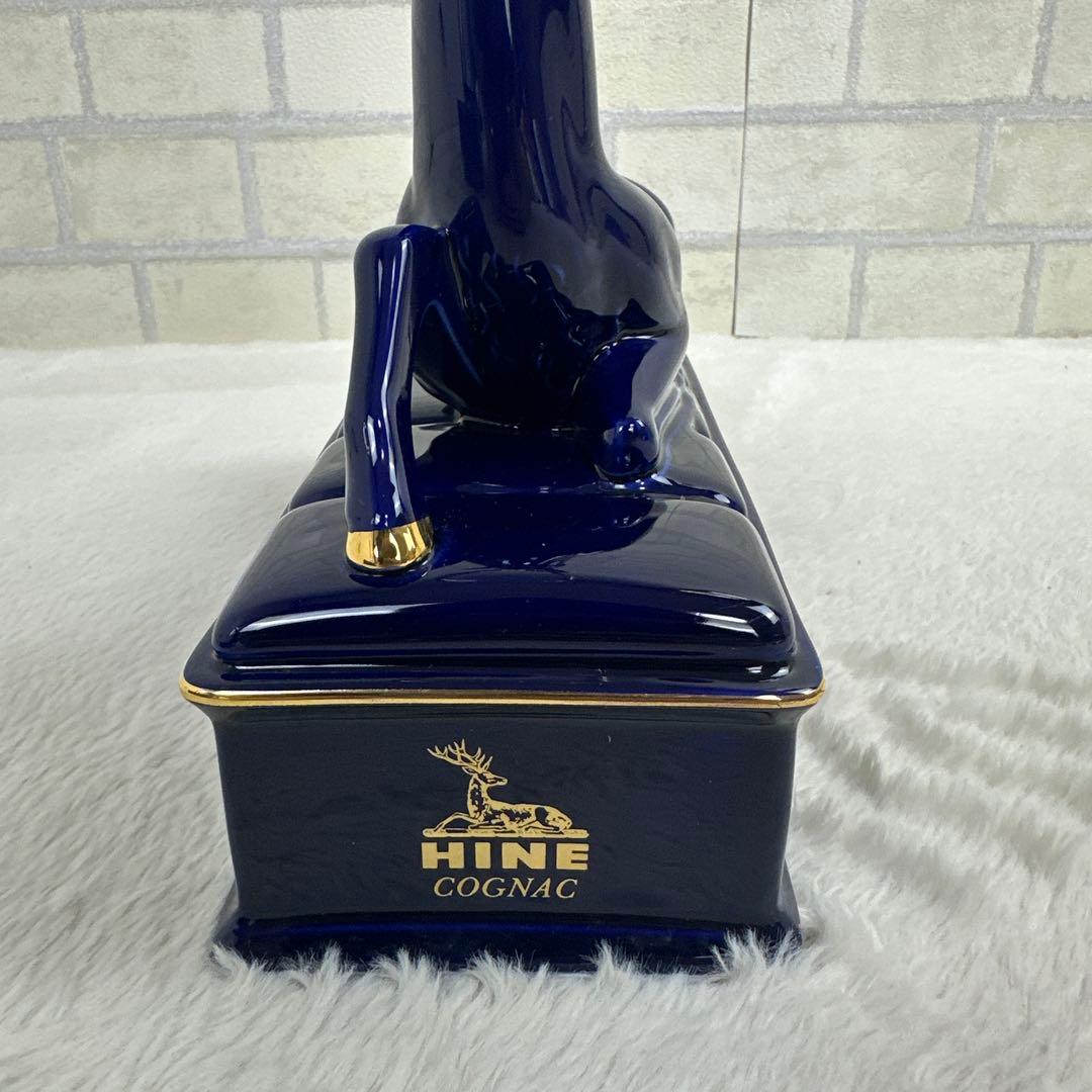 HINE X.O. COGNAC ハインコニャック 青鹿陶器リモージュ