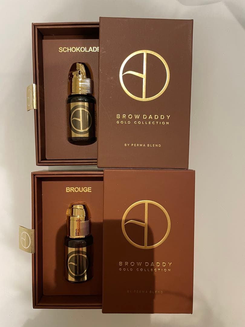BROW DADDY ゴールドコレクション 2色セット（アートメイク用インク）