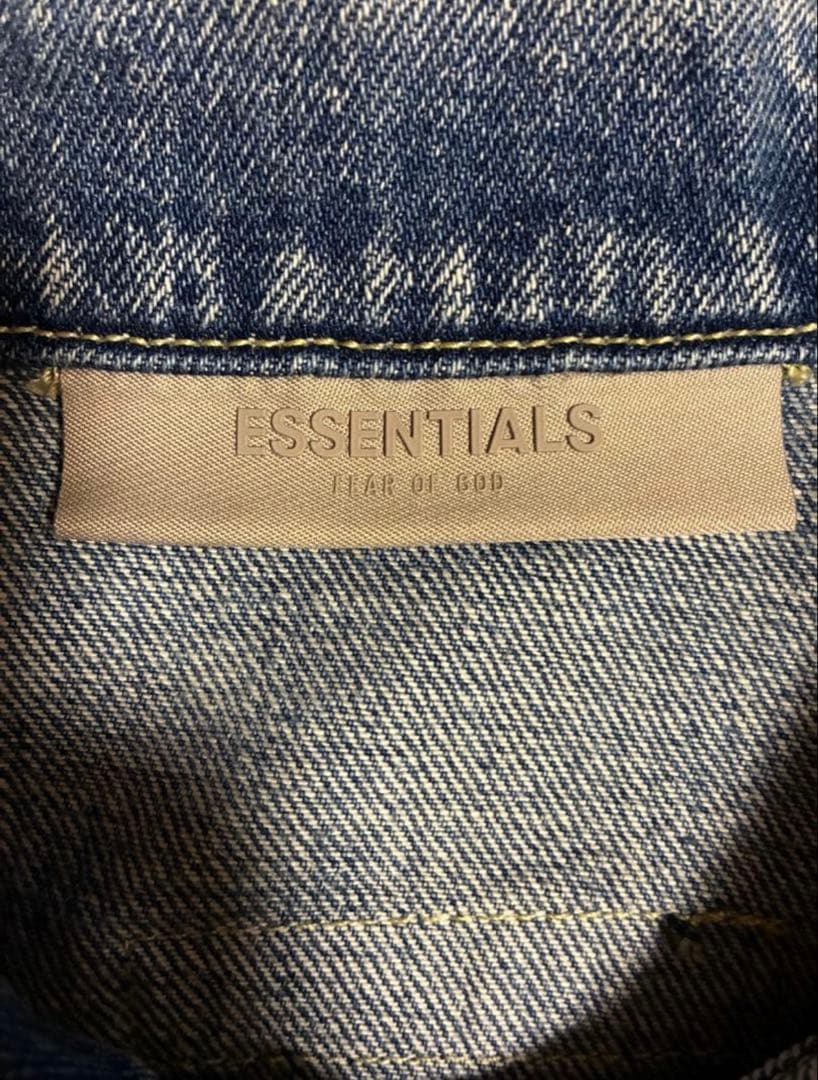 ESSENTIALS FEAR OF GOD デニム ジャケット TRUCKER
