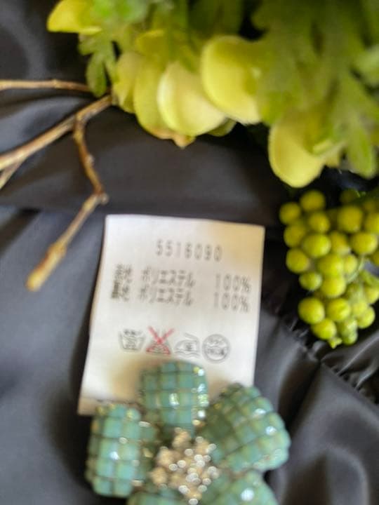 Rene パール ギャザー ビジュー ワンビース 極美品 foxey