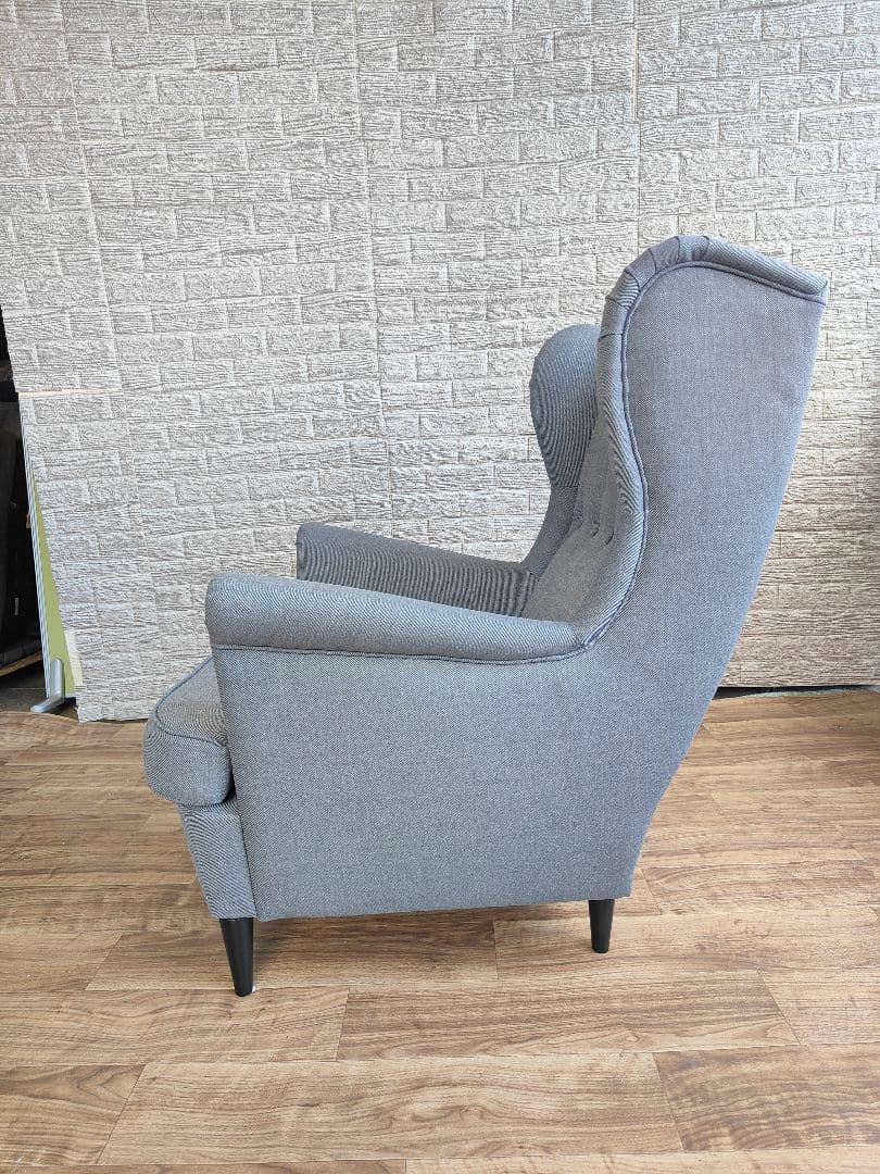 IKEA STRANDMON ストランドモン ウィングチェア・オットマンセット