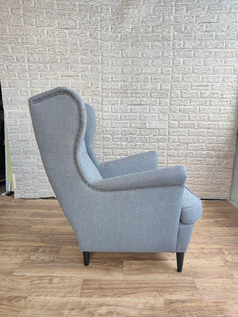 IKEA STRANDMON ストランドモン ウィングチェア・オットマンセット