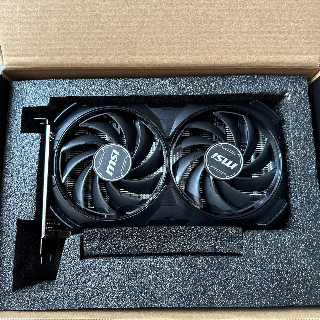 グラフィックボード・グラボ・ビデオカード GeForce RTX 4060 VENTUS 2X BLACK 8G OC