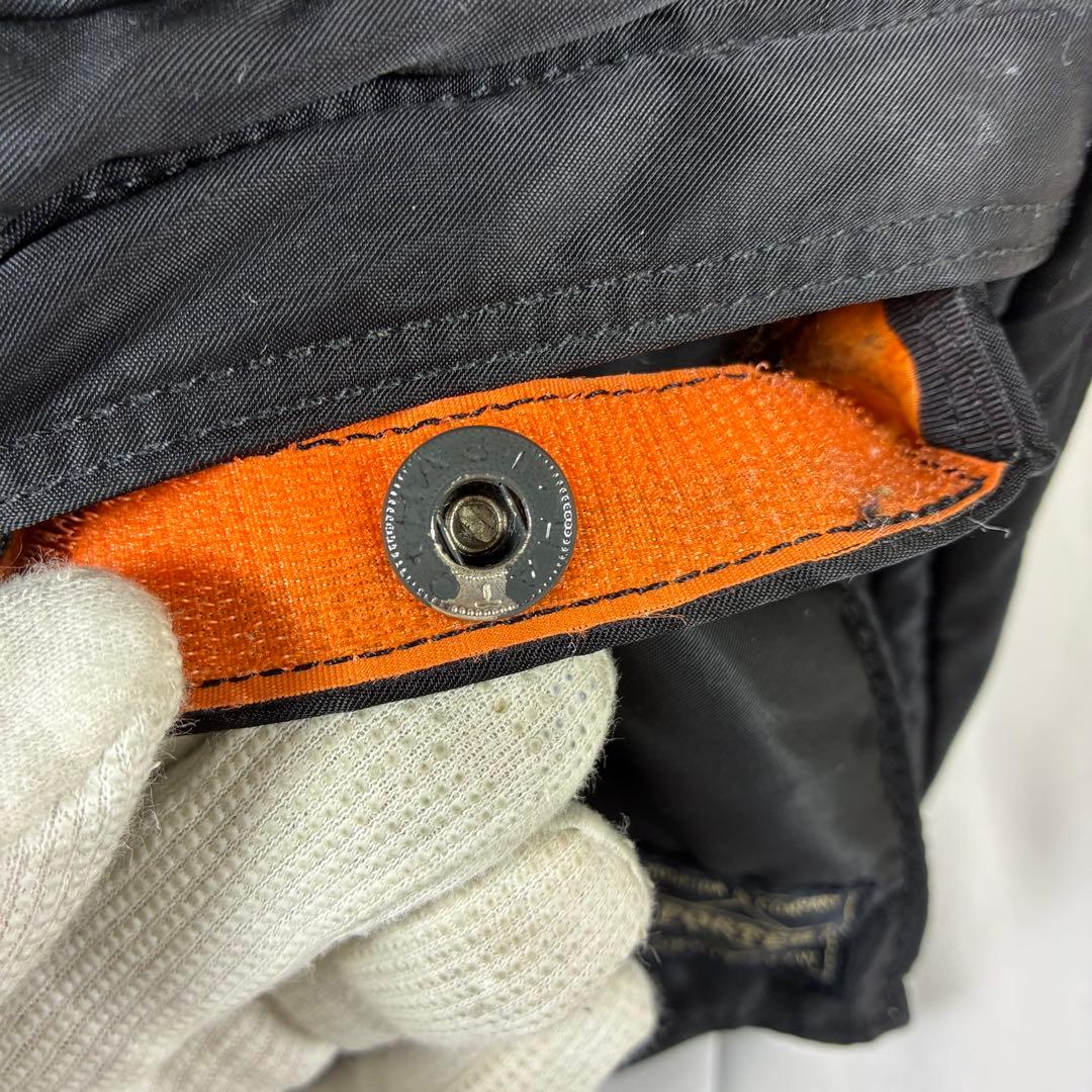 [未使用級] PORTER タンカー ショルダーバッグ 2層 ブラック S