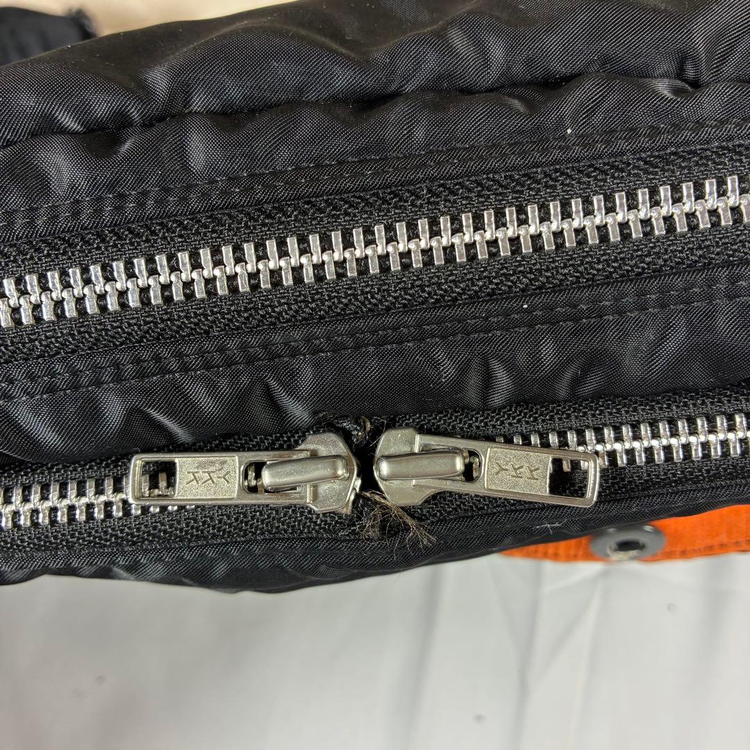 [未使用級] PORTER タンカー ショルダーバッグ 2層 ブラック S