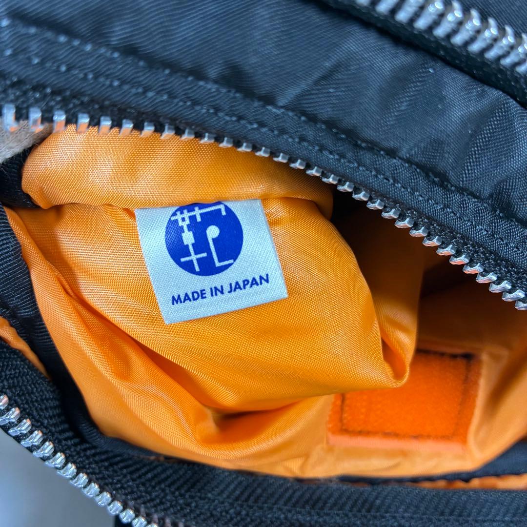 [未使用級] PORTER タンカー ショルダーバッグ 2層 ブラック S