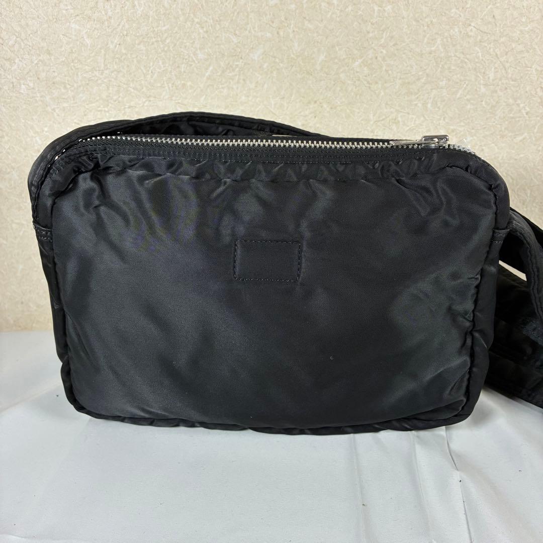 [未使用級] PORTER タンカー ショルダーバッグ 2層 ブラック S