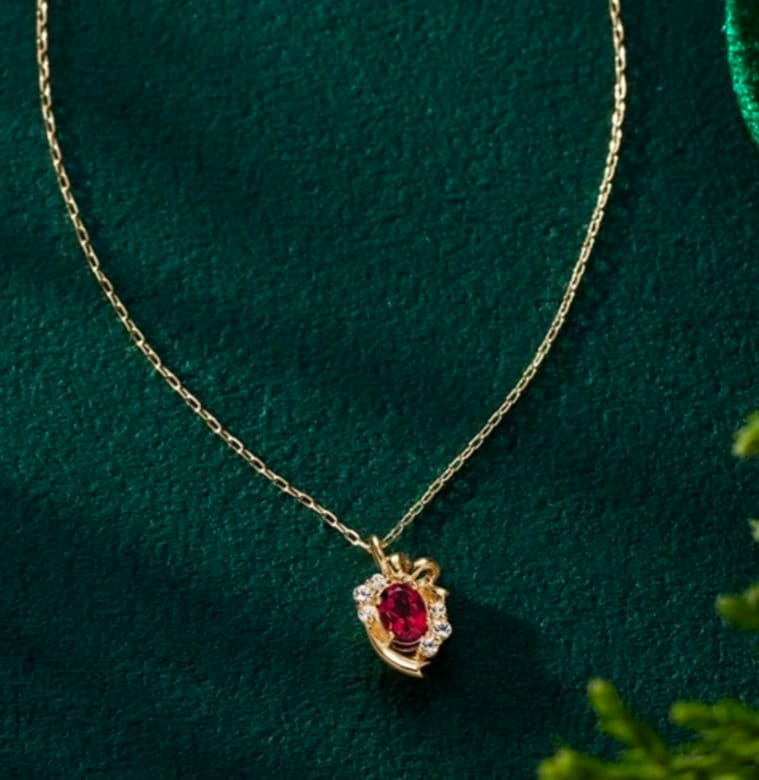 Eau Douce 4C　限定ネックレス　新品　K10 ネックレス　プレゼント