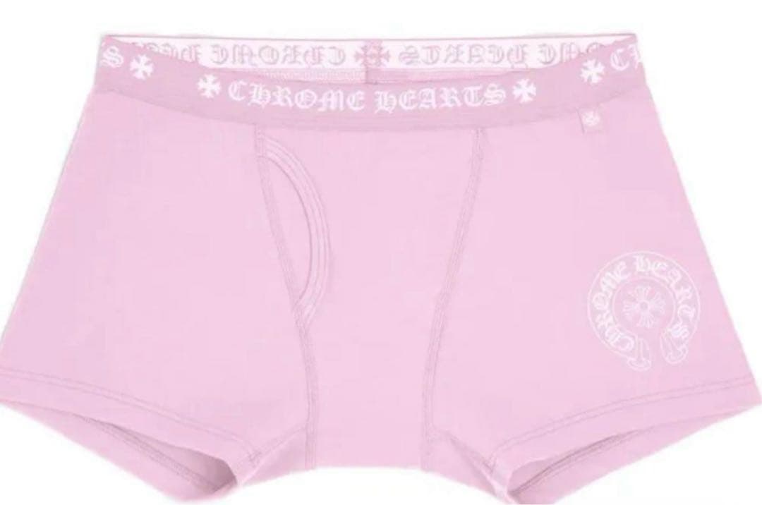 CHROME HEARTS ピンク ボクサーパンツ M