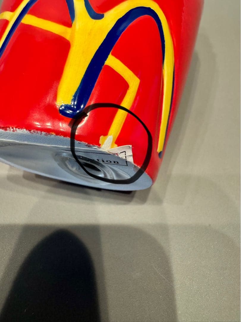 ✳︎希少✳︎ マクドナルド ビッグマック フライドポテト 1997 陶器 置物 新品