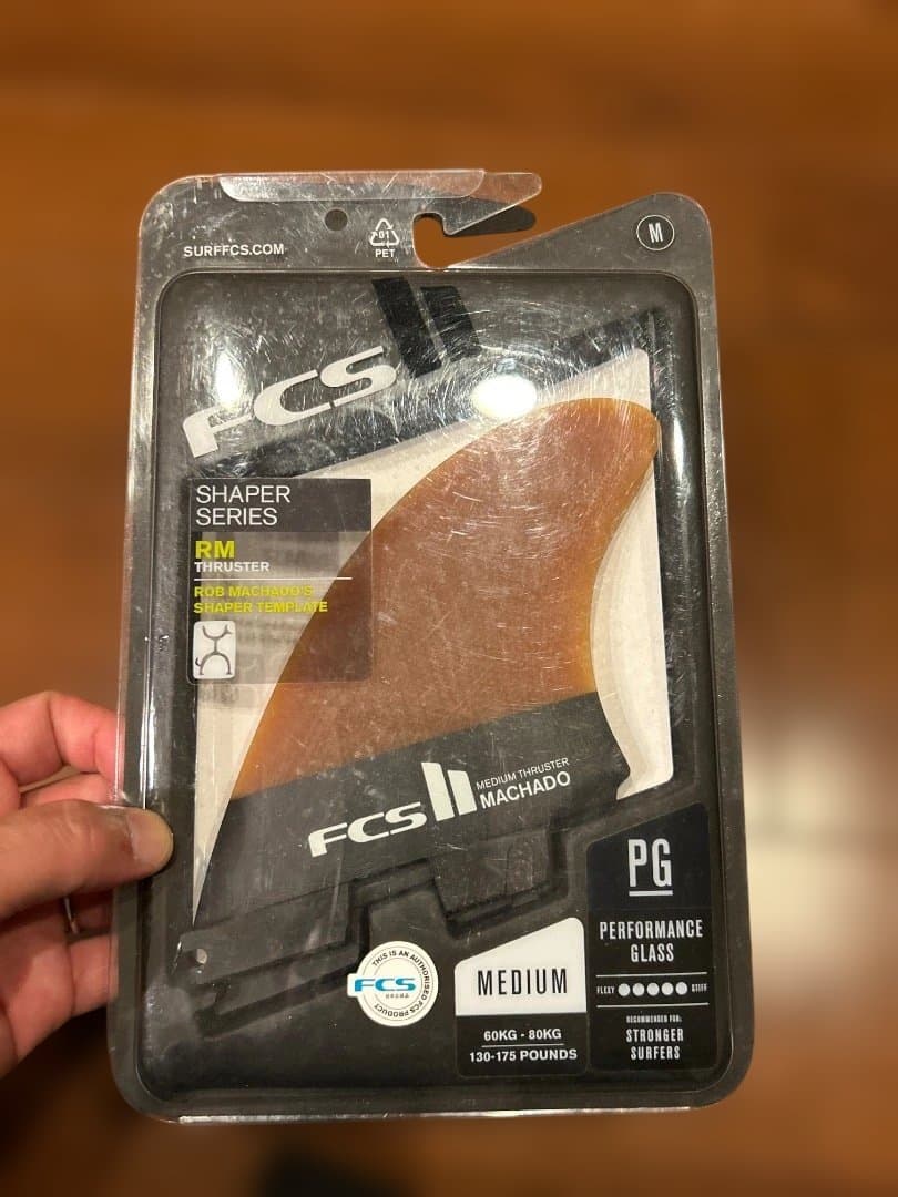 FCS II PG フィン ROB MACHADO THRUSTER ケース付き